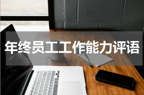年终员工工作能力评语