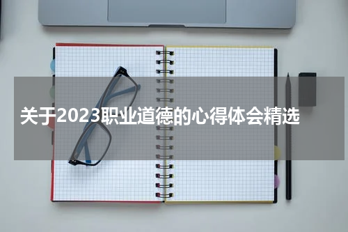 关于2023职业道德的心得体会精选