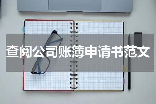 查阅公司账簿申请书范文