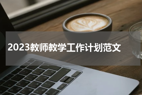 2023教师教学工作计划范文