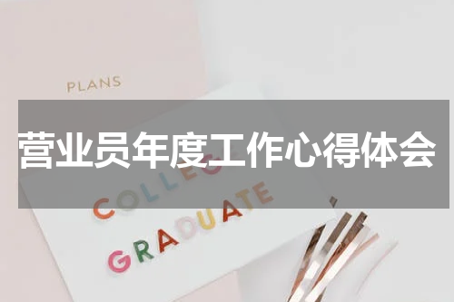 营业员年度工作心得体会