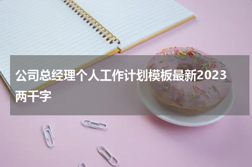 公司总经理个人工作计划模板最新2023两千字