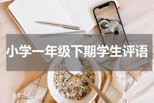 小学一年级下期学生评语