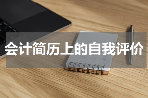 会计简历上的自我评价