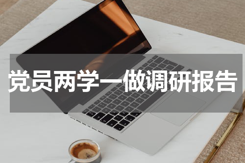 党员两学一做调研报告