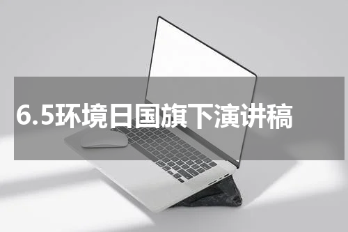 6.5环境日国旗下演讲稿