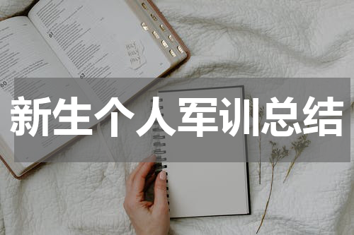 新生个人军训总结