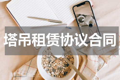 塔吊租赁协议合同