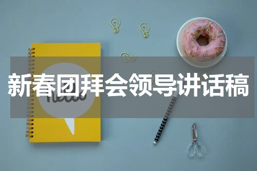 新春团拜会领导讲话稿