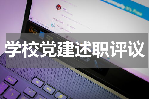 学校党建述职评议