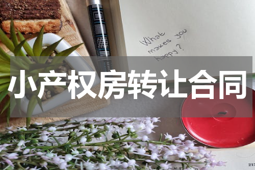 小产权房转让合同