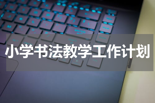 小学书法教学工作计划