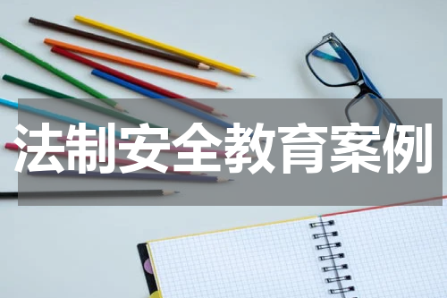 法制安全教育案例