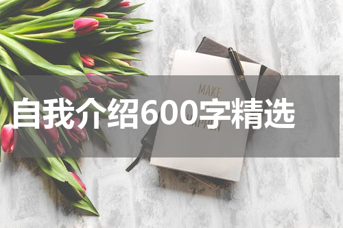 自我介绍600字精选