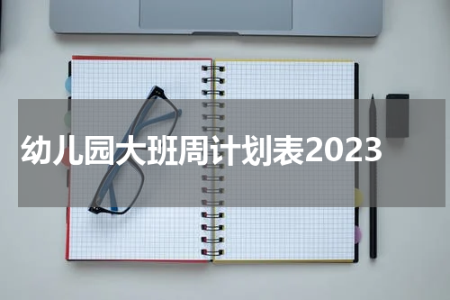 幼儿园大班周计划表2023