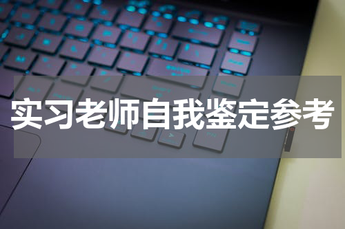 实习老师自我鉴定参考
