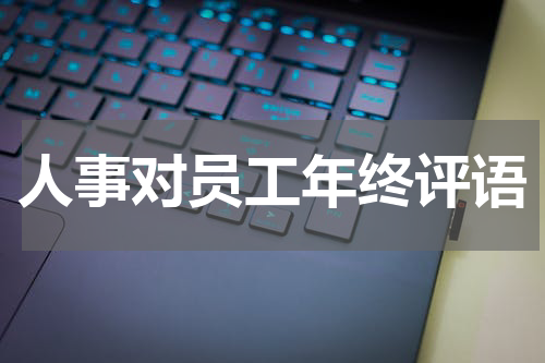 人事对员工年终评语