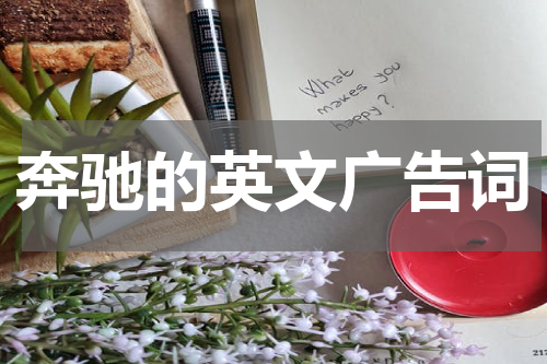 奔驰的英文广告词