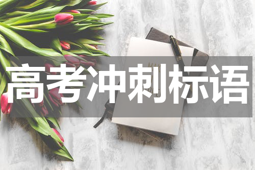 高考冲刺标语