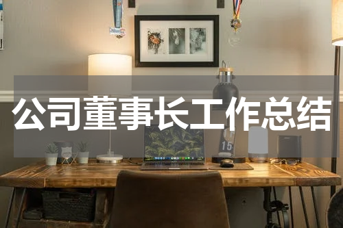 公司董事长工作总结