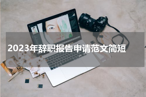 2023年辞职报告申请范文简短