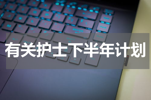 有关护士下半年计划
