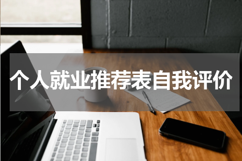 个人就业推荐表自我评价