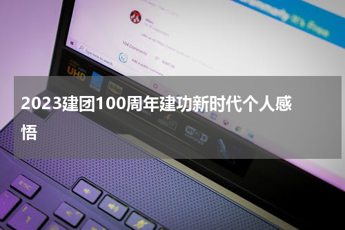 2023建团100周年建功新时代个人感悟