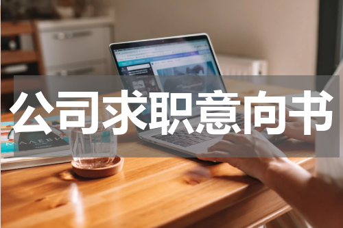 公司求职意向书