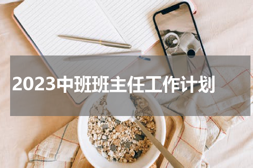 2023中班班主任工作计划