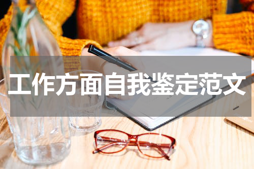 工作方面自我鉴定范文