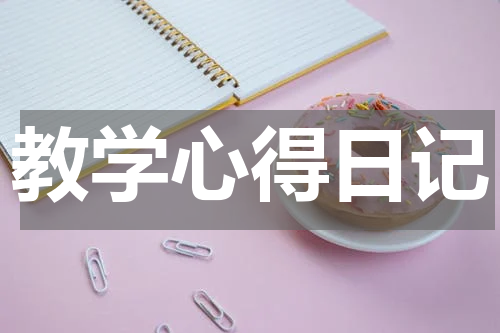 教学心得日记