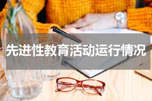 先进性教育活动运行情况