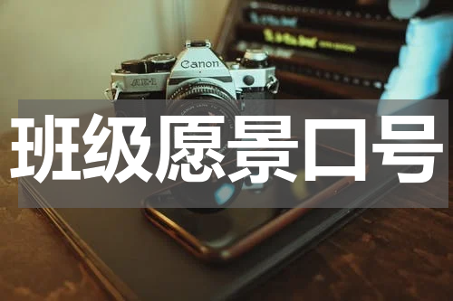 班级愿景口号