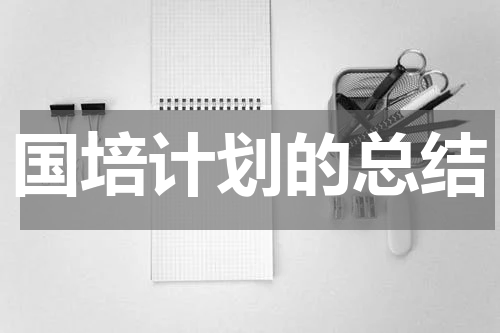 国培计划的总结