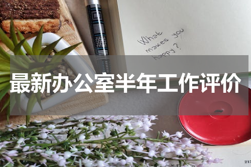 最新办公室半年工作评价
