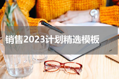 销售2023计划精选模板