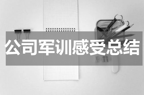 公司军训感受总结