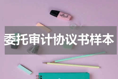委托审计协议书样本