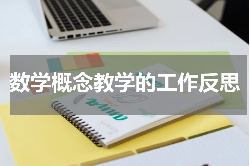 数学概念教学的工作反思