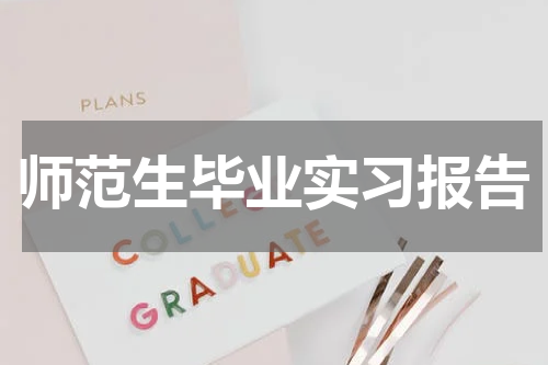 师范生毕业实习报告