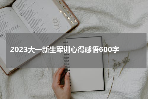 2023大一新生军训心得感悟600字