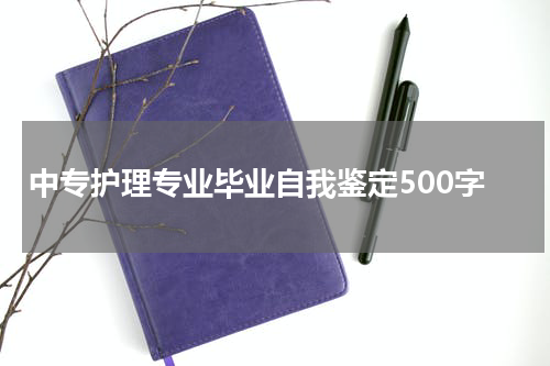 中专护理专业毕业自我鉴定500字