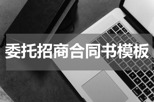 委托招商合同书模板
