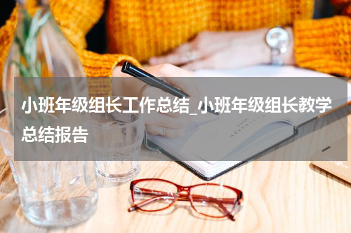 小班年级组长工作总结_小班年级组长教学总结报告