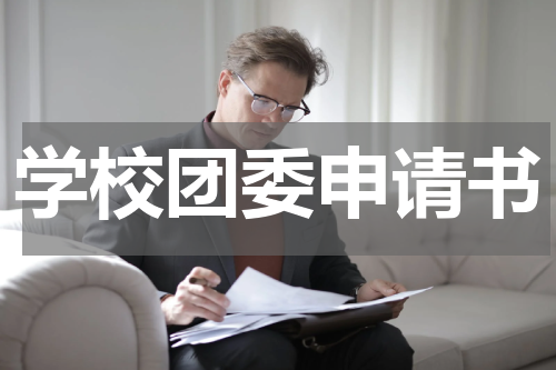 学校团委申请书