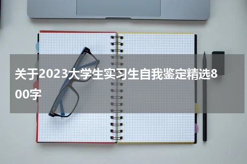 关于2023大学生实习生自我鉴定精选800字