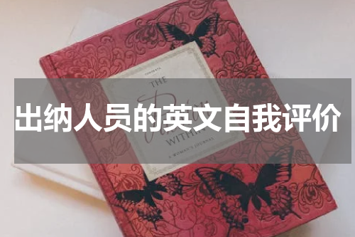 出纳人员的英文自我评价