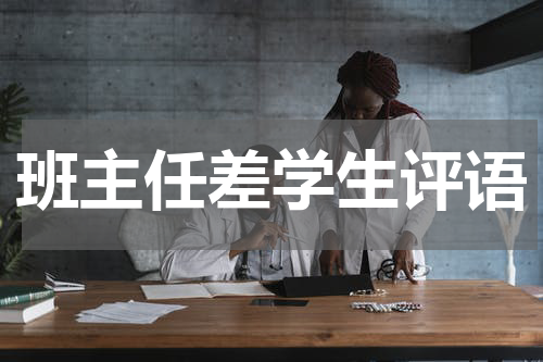 班主任差学生评语