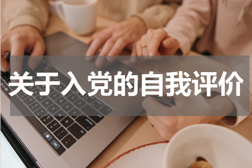 关于入党的自我评价